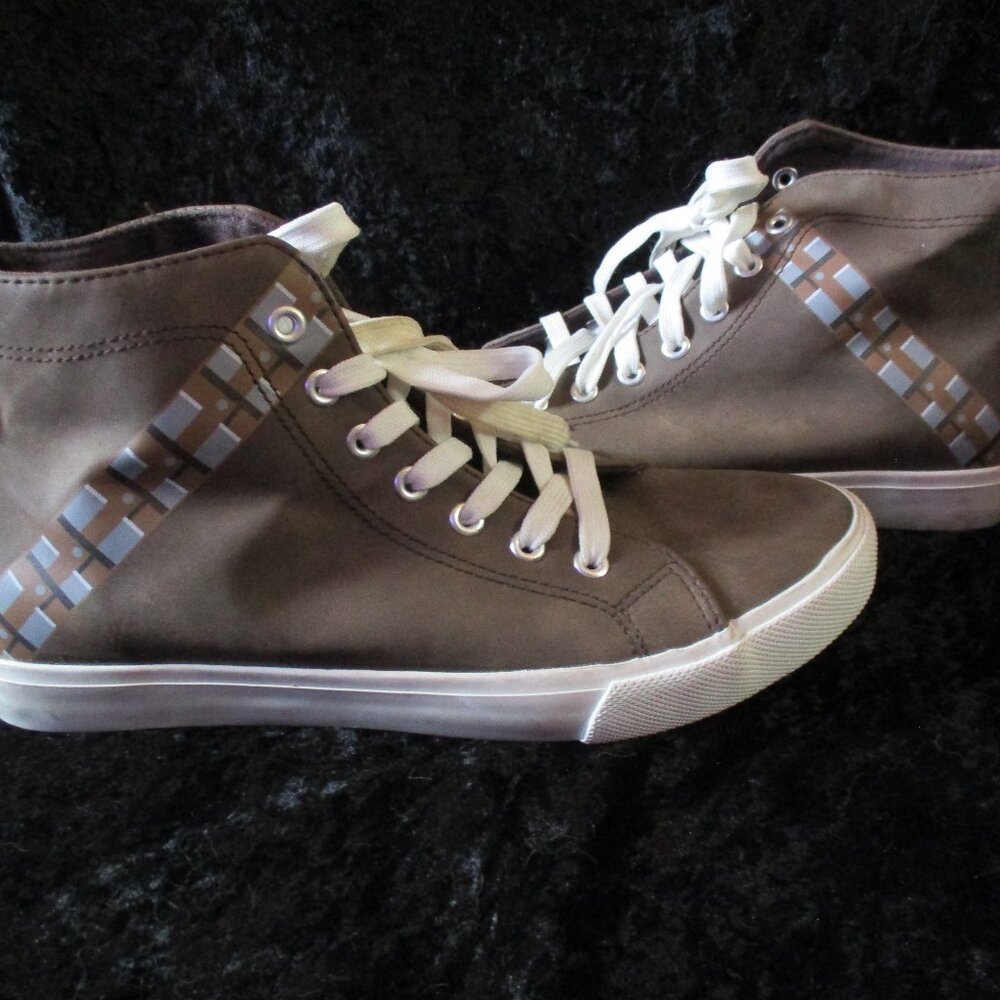 Starwars.com & Lucasfilm Ltd. Men's CHEWIE High Top Tennis Shoes Sz. 10.5